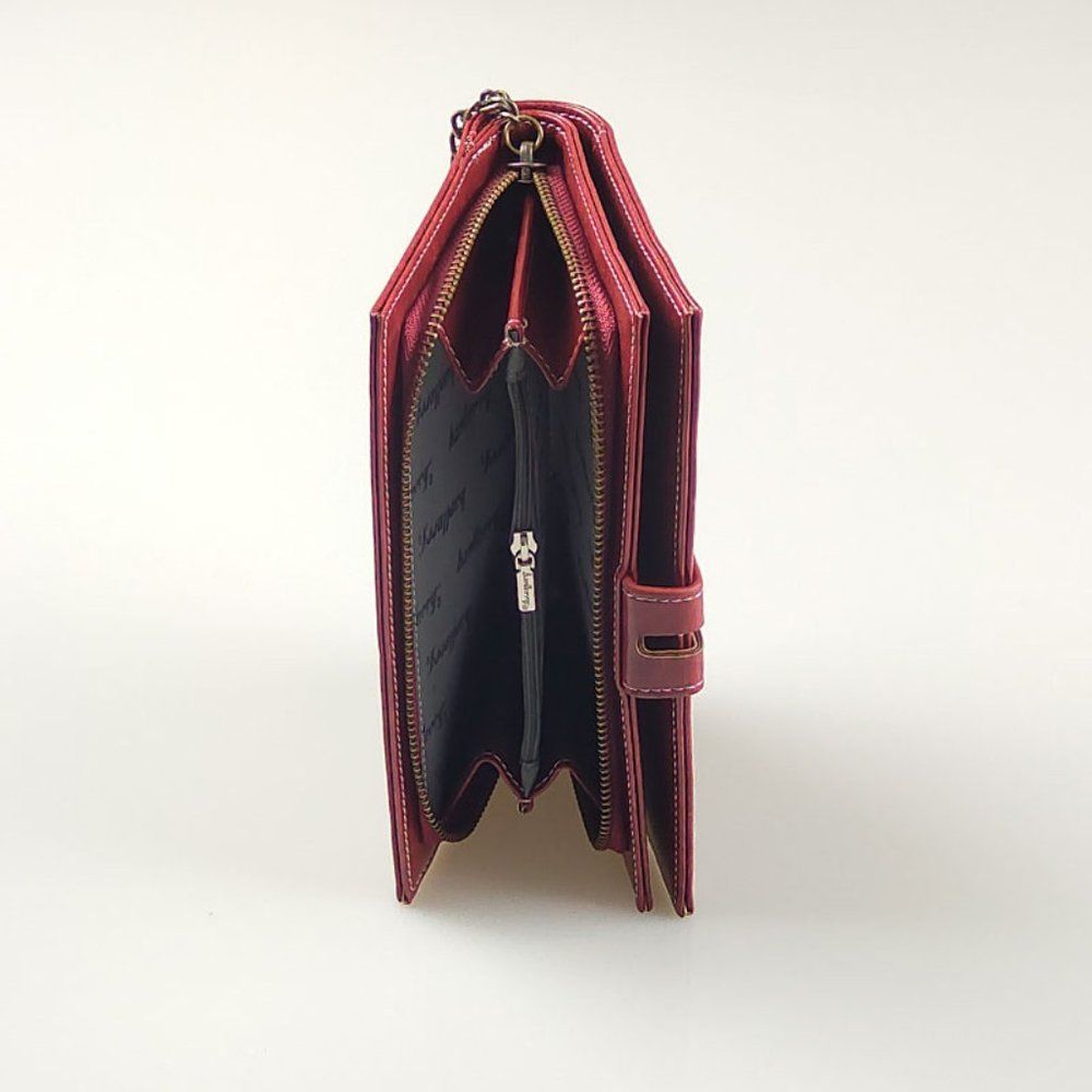 ✨✨BRAND NEW Womens Bifold Phone Wallet Cards Organizer - Picture 6 of 9